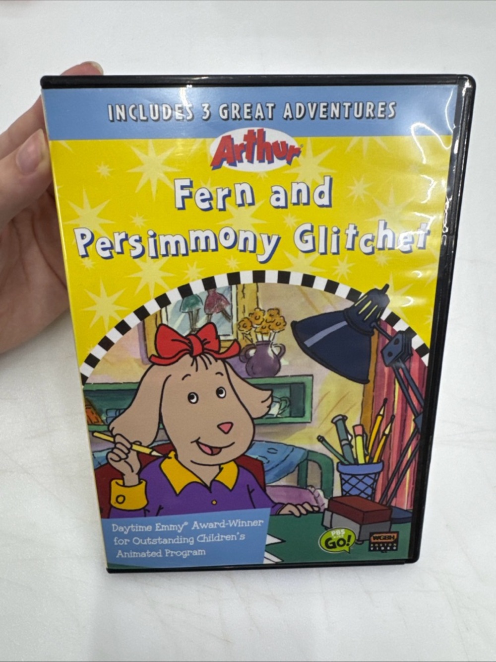 PBS KIDS Arthur Fern and Persimmony Glitchet DVD Kids TV Tested, Working